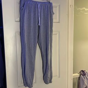 Grey sweatpants